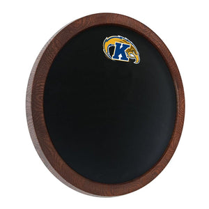 Kent State Golden Flashes: Chalk "Faux" Barrel Top Sign - The Fan-Brand