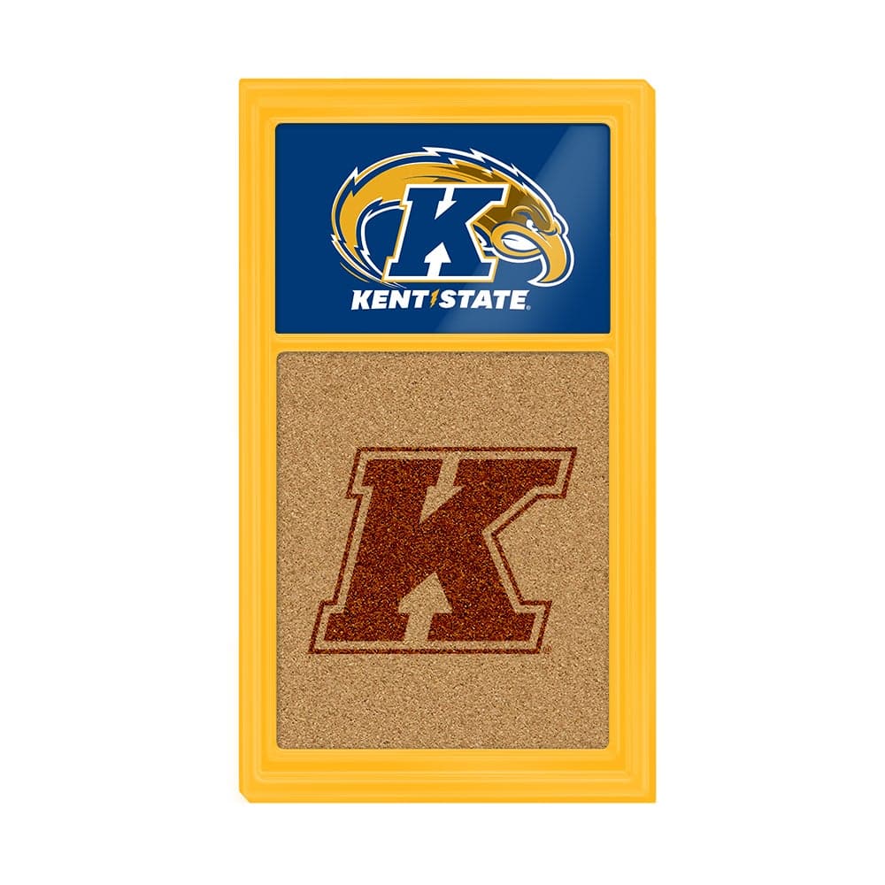 Kent State Golden Flashes: Cork Note Board - The Fan-Brand
