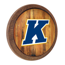 Load image into Gallery viewer, Kent State Golden Flashes: &quot;Faux&quot; Barrel Top Sign - The Fan-Brand