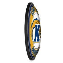 Load image into Gallery viewer, Kent State Golden Flashes: Round Slimline Lighted Wall Sign - The Fan-Brand