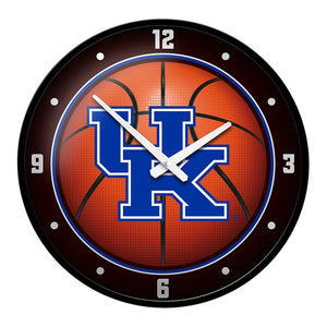 Kentucky Wildcats: Basketball - Modern Disc Wall Clock - The Fan-Brand