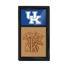 Load image into Gallery viewer, Kentucky Wildcats: Dual Logo - Cork Note Board - The Fan-Brand