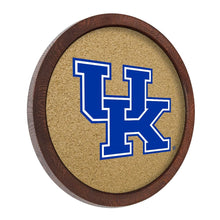 Load image into Gallery viewer, Kentucky Wildcats: &quot;Faux&quot; Barrel Framed Cork Board - The Fan-Brand