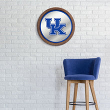 Load image into Gallery viewer, Kentucky Wildcats: &quot;Faux&quot; Barrel Top Mirrored Wall Sign - The Fan-Brand