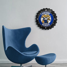 Load image into Gallery viewer, Kentucky Wildcats: Mascot - Bottle Cap Wall Clock - The Fan-Brand