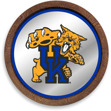 Load image into Gallery viewer, Kentucky Wildcats: Mascot - &quot;Faux&quot; Barrel Top Mirrored Wall Sign - The Fan-Brand