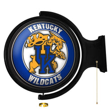 Load image into Gallery viewer, Kentucky Wildcats: Mascot - Original Round Rotating Lighted Wall Sign - The Fan-Brand