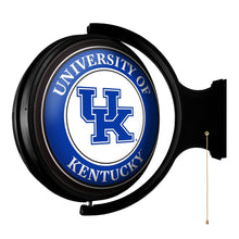 Load image into Gallery viewer, Kentucky Wildcats: Original Round Rotating Lighted Wall Sign - The Fan-Brand