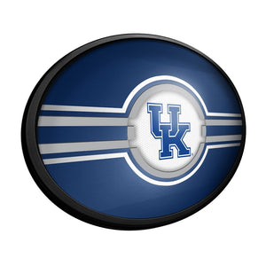 Kentucky Wildcats: Oval Slimline Lighted Wall Sign - The Fan-Brand