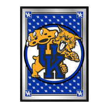 Load image into Gallery viewer, Kentucky Wildcats: Team Spirit, Mascot - Framed Mirrored Wall Sign - The Fan-Brand