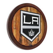 Load image into Gallery viewer, Los Angeles Kings: &quot;Faux&quot; Barrel Top Sign - The Fan-Brand