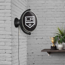 Load image into Gallery viewer, Los Angeles Kings: Original Oval Rotating Lighted Wall Sign - The Fan-Brand