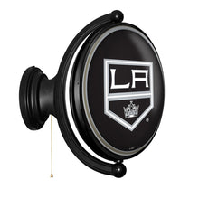 Load image into Gallery viewer, Los Angeles Kings: Original Oval Rotating Lighted Wall Sign - The Fan-Brand
