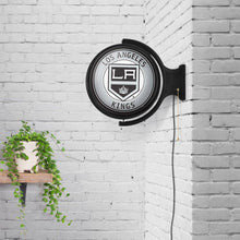 Load image into Gallery viewer, Los Angeles Kings: Original Round Rotating Lighted Wall Sign - The Fan-Brand