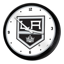 Load image into Gallery viewer, Los Angeles Kings: Retro Lighted Wall Clock - The Fan-Brand