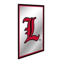 Load image into Gallery viewer, Louisville Cardinals: L - Framed Mirrored Wall Sign - The Fan-Brand