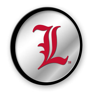 Louisville Cardinals: L - Modern Disc Mirrored Wall Sign - The Fan-Brand