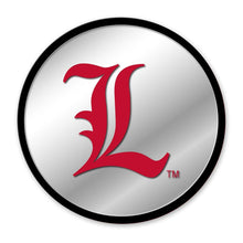 Load image into Gallery viewer, Louisville Cardinals: L - Modern Disc Mirrored Wall Sign - The Fan-Brand