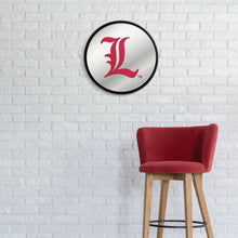 Load image into Gallery viewer, Louisville Cardinals: L - Modern Disc Mirrored Wall Sign - The Fan-Brand