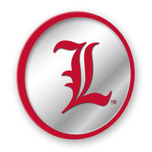 Load image into Gallery viewer, Louisville Cardinals: L - Modern Disc Mirrored Wall Sign - The Fan-Brand