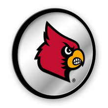 Load image into Gallery viewer, Louisville Cardinals: Modern Disc Mirrored Wall Sign - The Fan-Brand