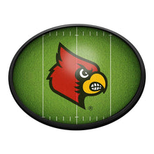 Load image into Gallery viewer, Louisville Cardinals: On the 50 - Oval Slimline Lighted Wall Sign - The Fan-Brand