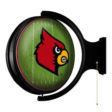 Load image into Gallery viewer, Louisville Cardinals: On the 50 - Rotating Lighted Wall Sign - The Fan-Brand