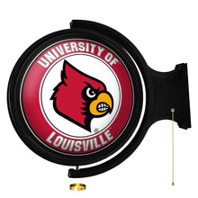 Load image into Gallery viewer, Louisville Cardinals: Original Round Rotating Lighted Wall Sign - The Fan-Brand