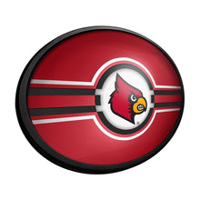 Load image into Gallery viewer, Louisville Cardinals: Oval Slimline Lighted Wall Sign - The Fan-Brand