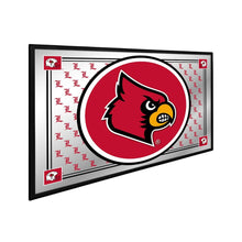 Load image into Gallery viewer, Louisville Cardinals: Team Spirit - Framed Mirrored Wall Sign - The Fan-Brand