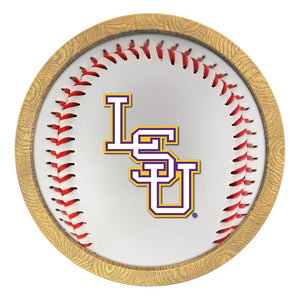 LSU Tigers: Baseball - "Faux" Barrel Frame Sign - The Fan-Brand