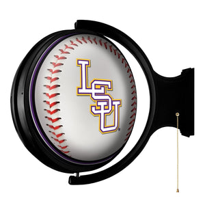 LSU Tigers: Baseball - Rotating Lighted Wall Sign - The Fan-Brand