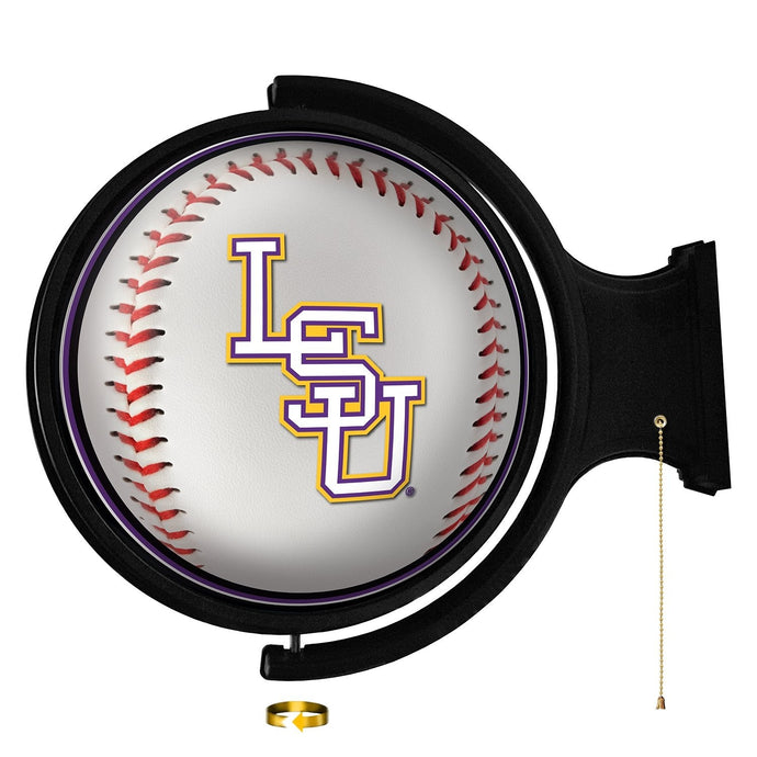 LSU Tigers: Baseball - Rotating Lighted Wall Sign - The Fan-Brand