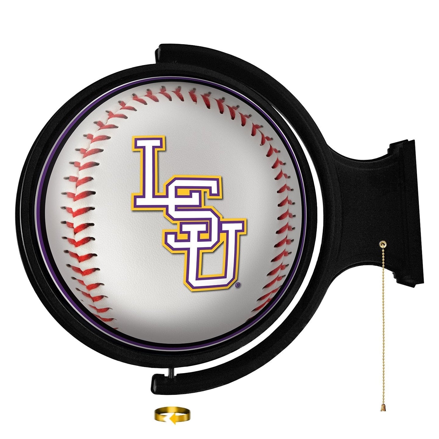 LSU Tigers: Baseball - Rotating Lighted Wall Sign - The Fan-Brand