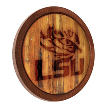 Load image into Gallery viewer, LSU Tigers: Branded &quot;Faux&quot; Barrel Top Sign - The Fan-Brand