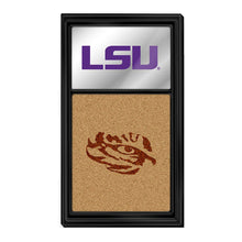 Load image into Gallery viewer, LSU Tigers: Dual Logo - Mirrored Cork Note Board - The Fan-Brand