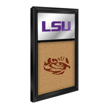 Load image into Gallery viewer, LSU Tigers: Dual Logo - Mirrored Cork Note Board - The Fan-Brand