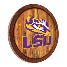 Load image into Gallery viewer, LSU Tigers: &quot;Faux&quot; Barrel Top Sign - The Fan-Brand