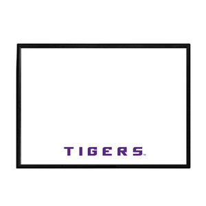 LSU Tigers: Framed Dry Erase Wall Sign - The Fan-Brand