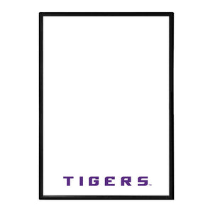 LSU Tigers: Framed Dry Erase Wall Sign - The Fan-Brand