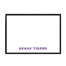 Load image into Gallery viewer, LSU Tigers: Geaux Tigers - Framed Dry Erase Wall Sign - The Fan-Brand