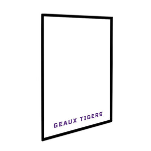 LSU Tigers: Geaux Tigers - Framed Dry Erase Wall Sign - The Fan-Brand