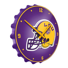 Load image into Gallery viewer, LSU Tigers: Helmet - Bottle Cap Wall Clock - The Fan-Brand