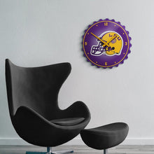 Load image into Gallery viewer, LSU Tigers: Helmet - Bottle Cap Wall Clock - The Fan-Brand