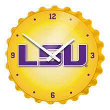 Load image into Gallery viewer, LSU Tigers: LSU - Bottle Cap Wall Clock - The Fan-Brand