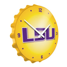 Load image into Gallery viewer, LSU Tigers: LSU - Bottle Cap Wall Clock - The Fan-Brand
