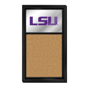 LSU Tigers: Mirrored Cork Note Board - The Fan-Brand