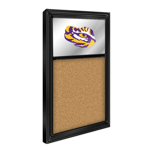 LSU Tigers: Mirrored Cork Note Board - The Fan-Brand