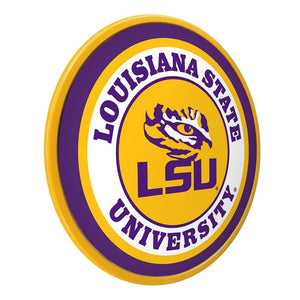 LSU Tigers: Modern Disc Wall Sign - The Fan-Brand