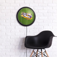 Load image into Gallery viewer, LSU Tigers: On the 50 - Slimline Lighted Wall Sign - The Fan-Brand